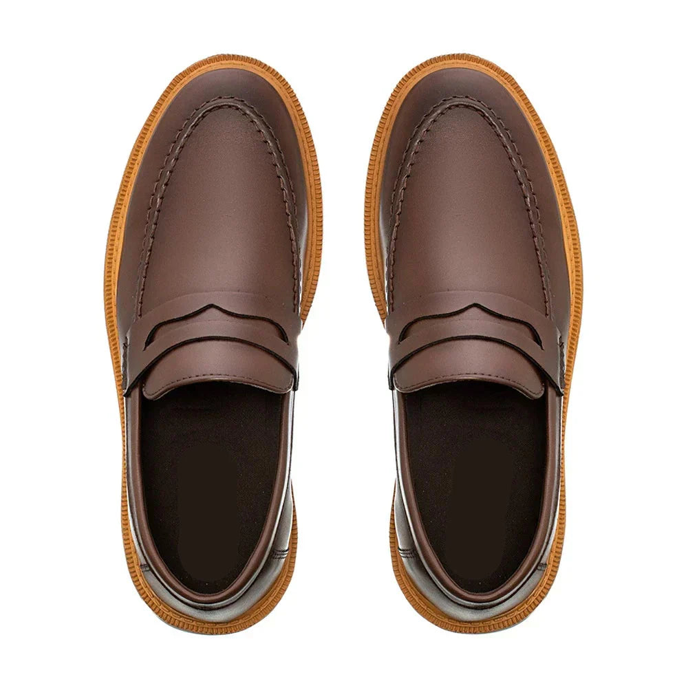 Mocassin Homme à Semelle Crantée – Style, Légèreté et Confort