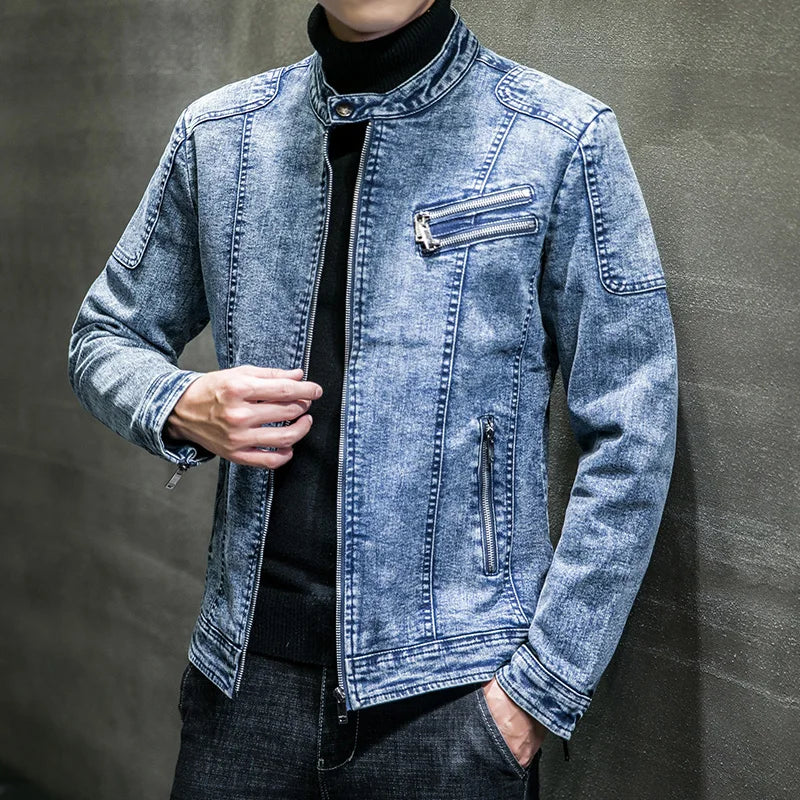 Veste en Jean Vintage pour Homme Bellvian - BL177